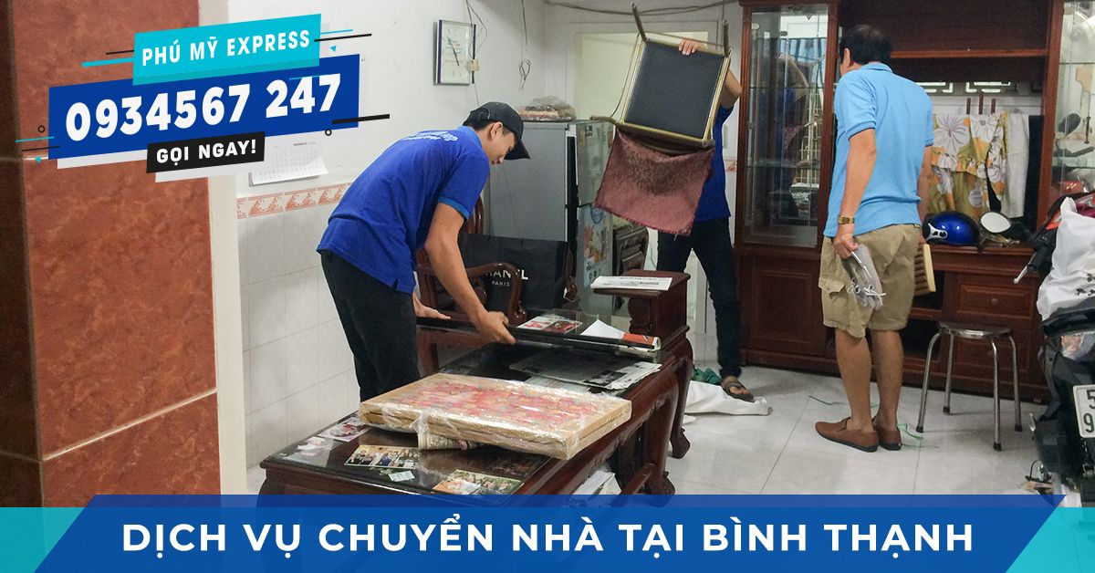 Dịch vụ chuyển nhà Quận Bình Thạnh tối ưu chất lượng