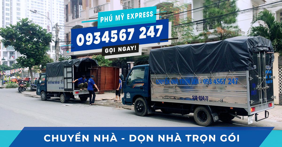 Dịch vụ Chuyển nhà trọn gói TPHCM - Phú Mỹ Express