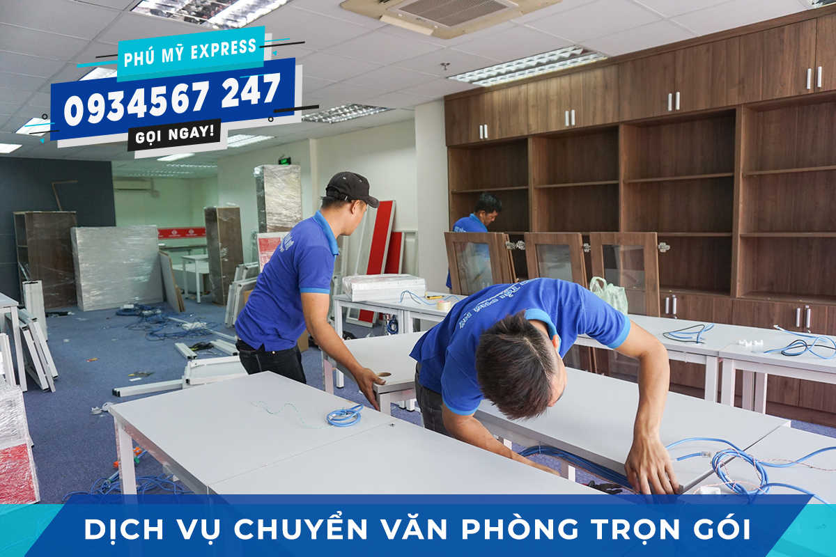Dịch vụ chuyển văn phòng trọn gói Tân Phú