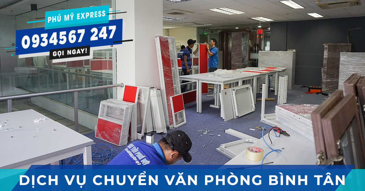 Dịch vụ chuyển văn phòng Bình Tân