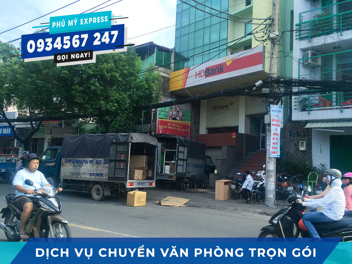 Xe tải chuyển văn phòng Quận Phú Nhuận