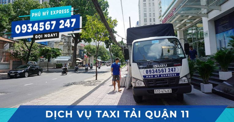 dịch vụ taxi tải quận 11