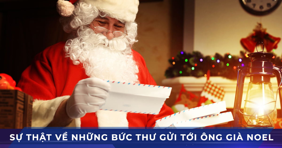 bức thư gửi ông già Noel