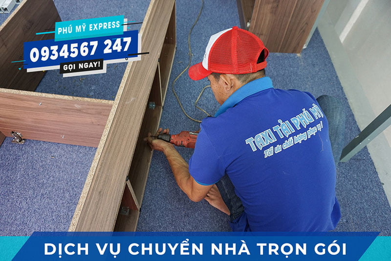 Cách tháo lắp tủ khi chuyển nhà