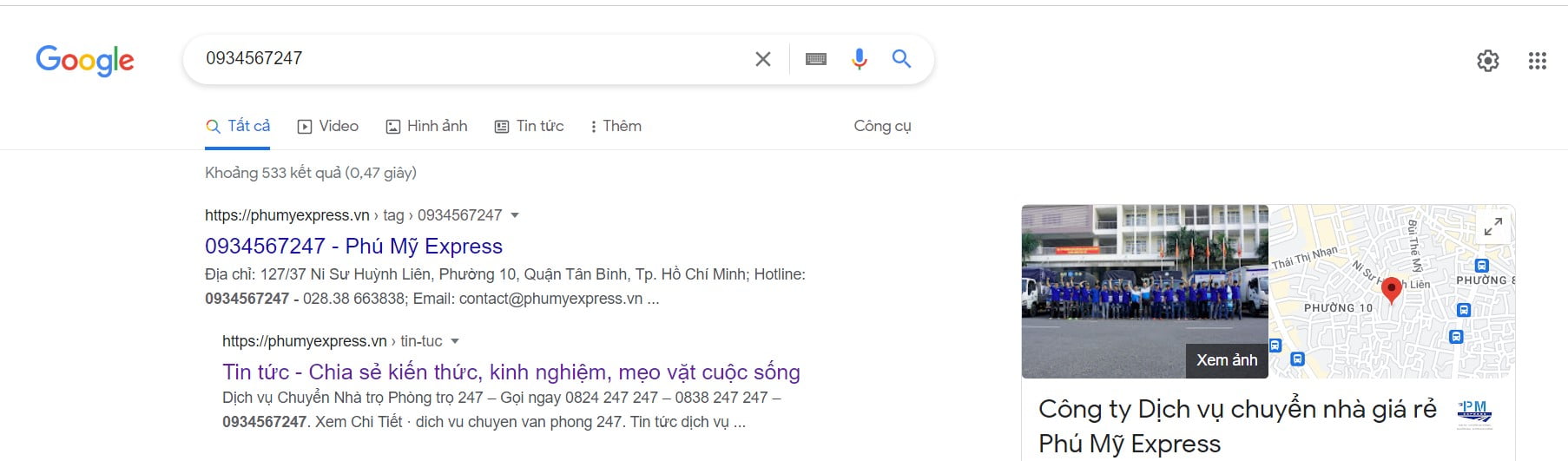 Cách tra cứu số điện thoại bằng Google Cách tra cứu số điện thoại bằng Google