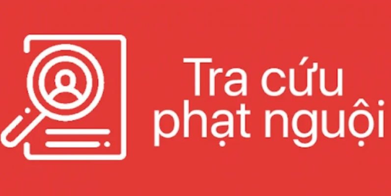 cách tra cứu phạt nguội