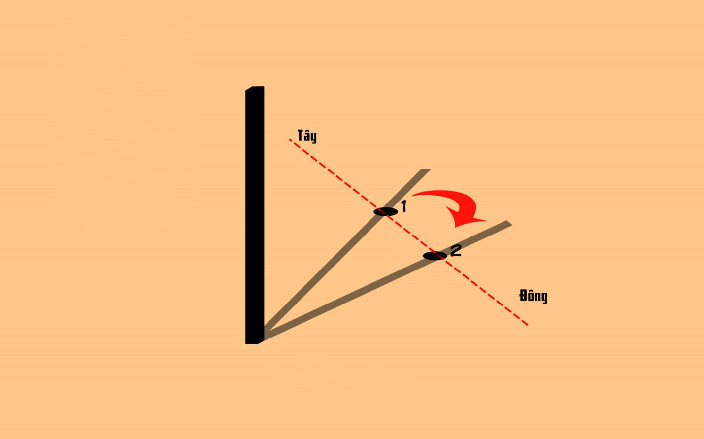 Xác định hướng bằng cọc