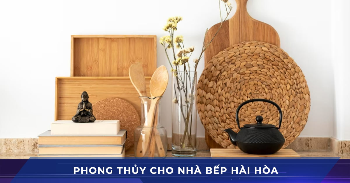 Phong thủy cho nhà bếp